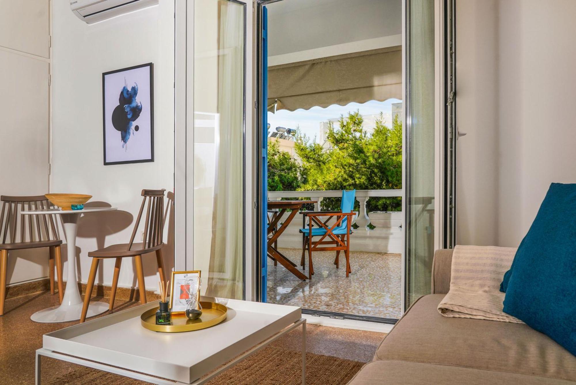 Breeze One Bedroom Apartment By Blupine Athens Exterior photo